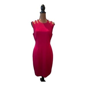 NWT Trina Turk Alka Red Dress Size 8 #C12